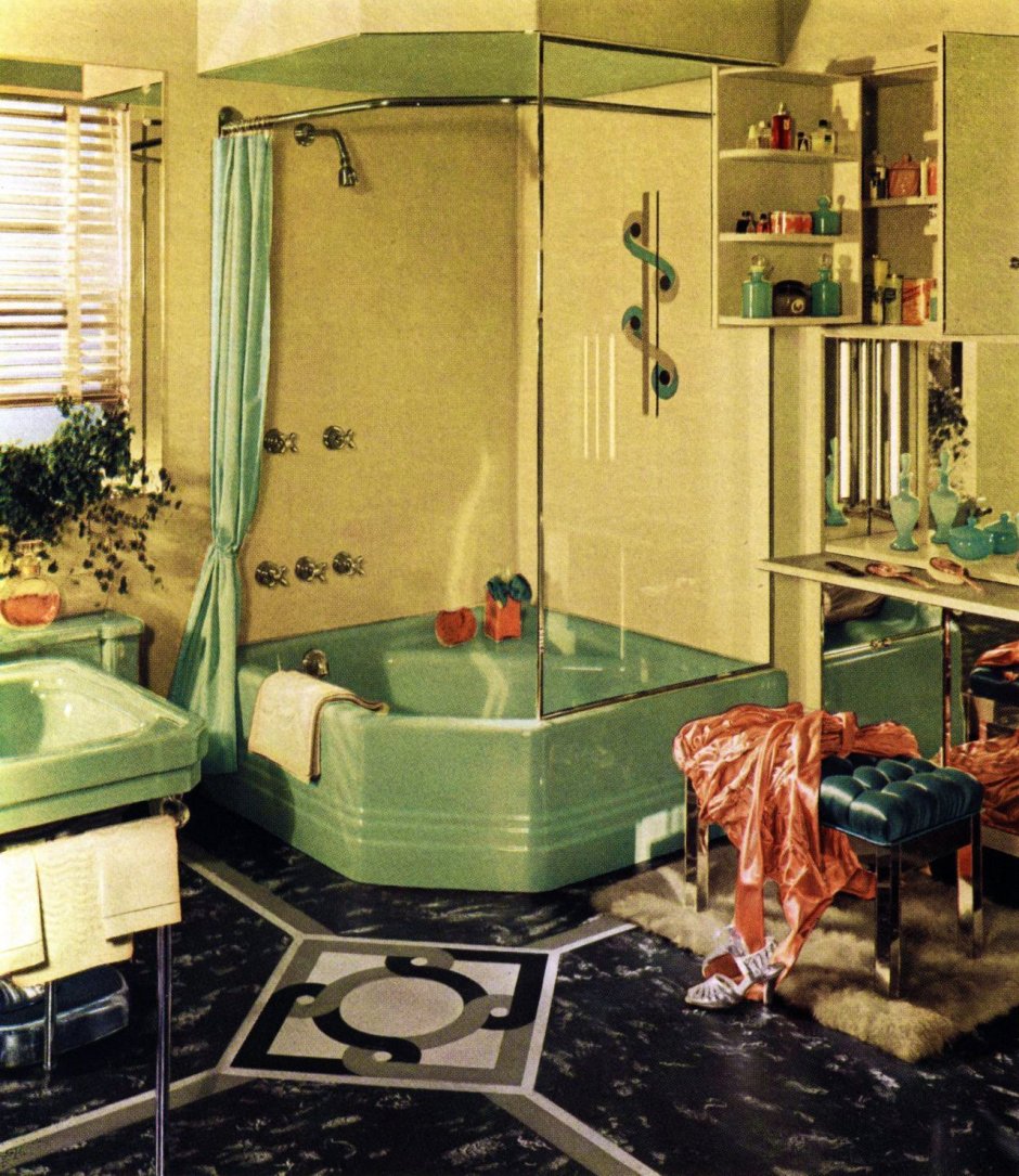 Ванная в Советской квартире