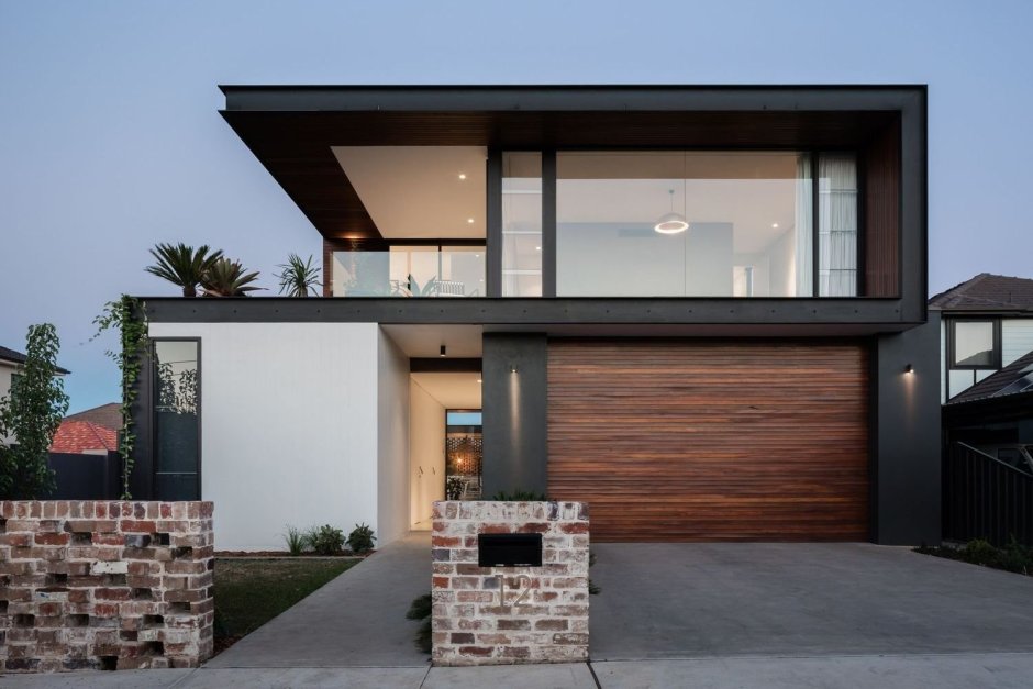 Фасад в современном стиле