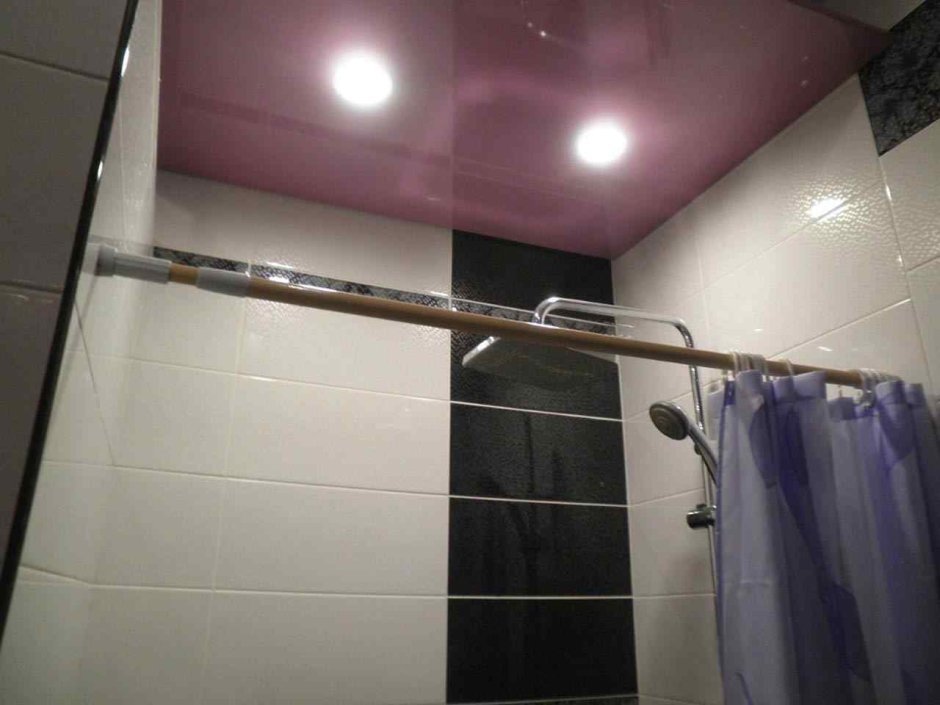 Труба для занавески в ванную