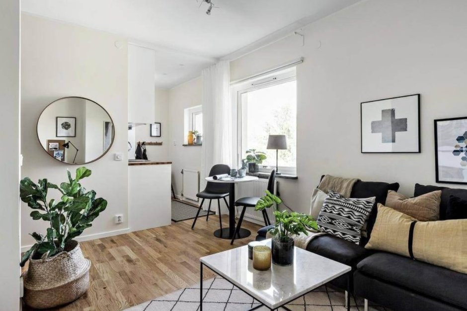 Хрущевка в скандинавском стиле