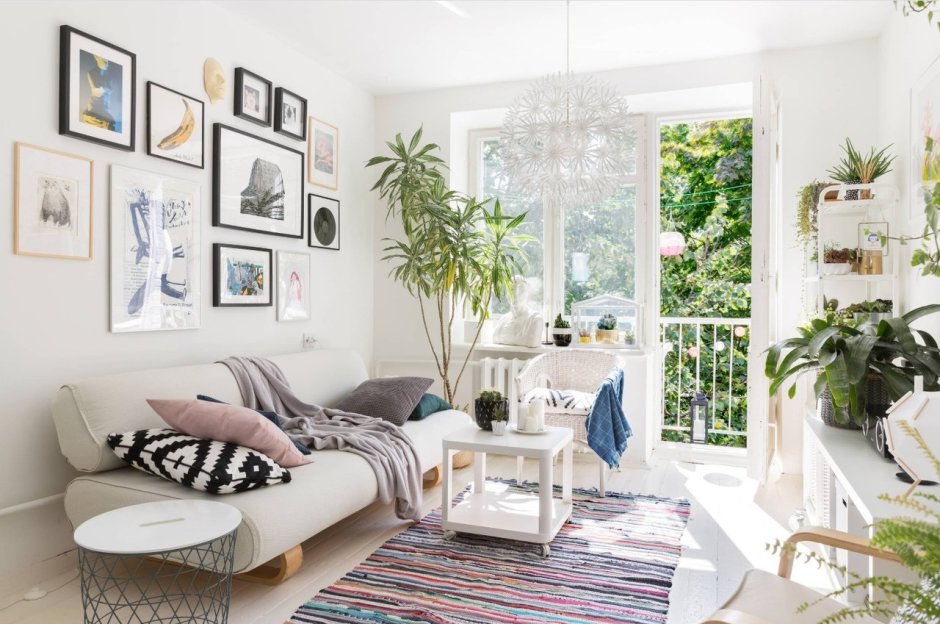 Хрущевка в стиле Сканди