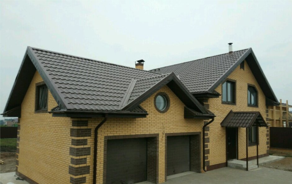 Гараж из кирпича проекты