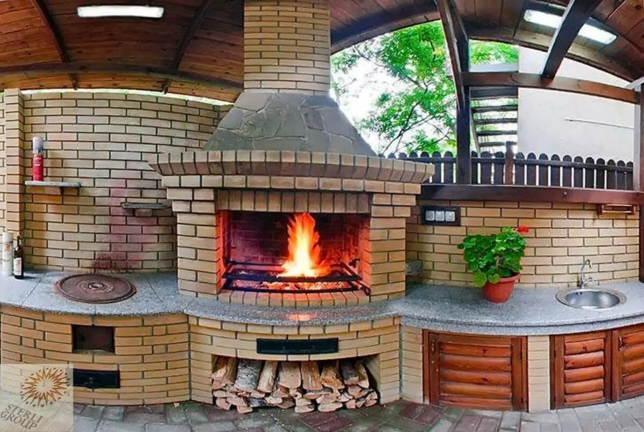 Красивые печи