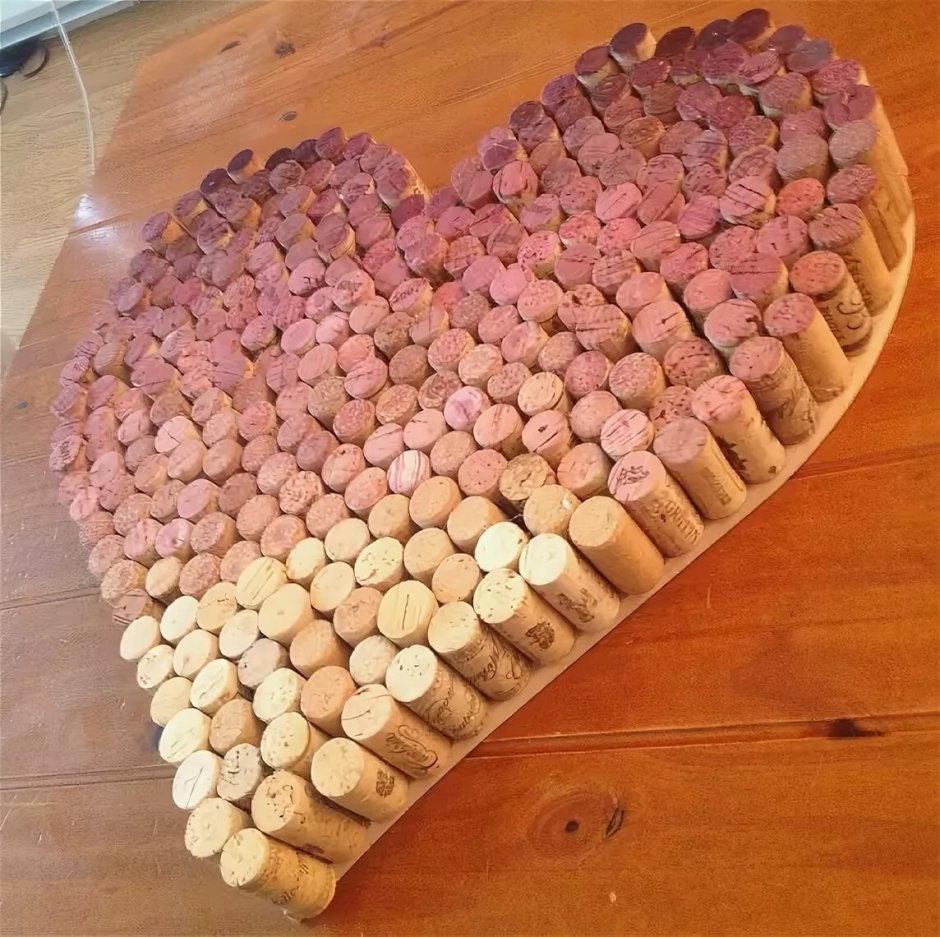 Коврик из пробок от вина