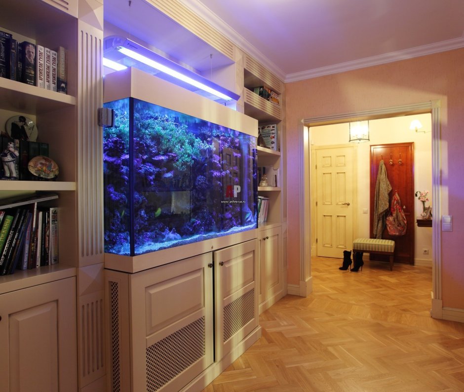 Аквариум тумба под телевизор