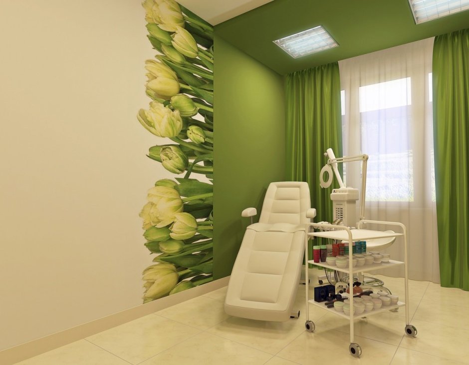 Дизайн стен в офисе