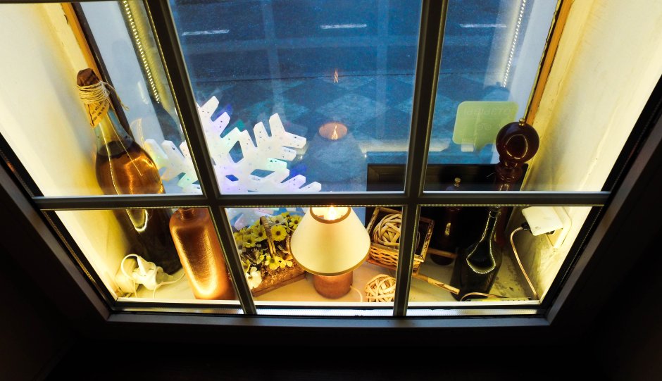 Стеклопакет с подсветкой внутри