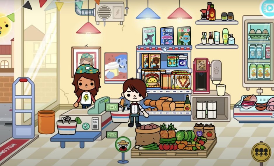 Тока бока новый дом с мебелью