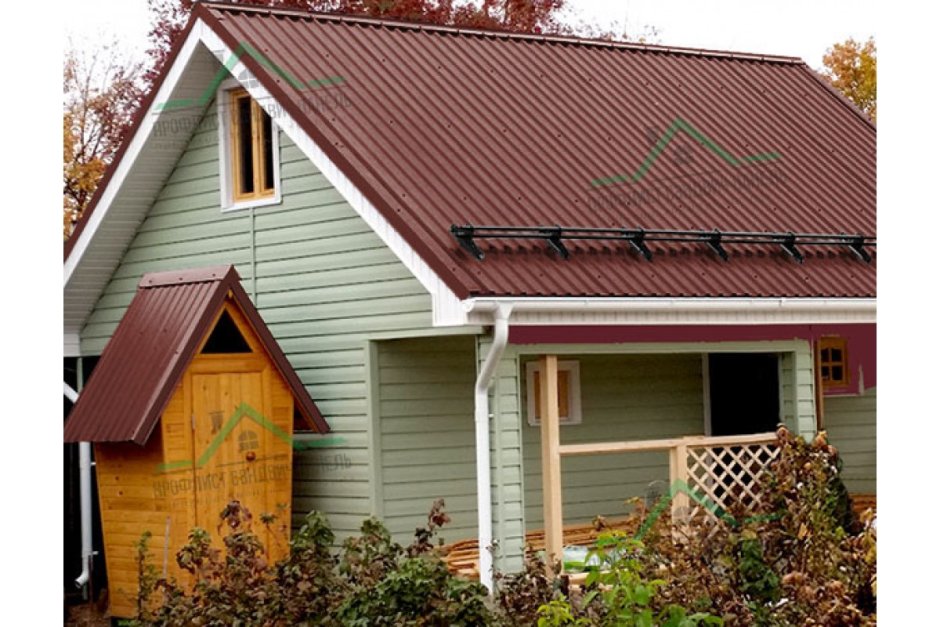 Крыша из профнастила