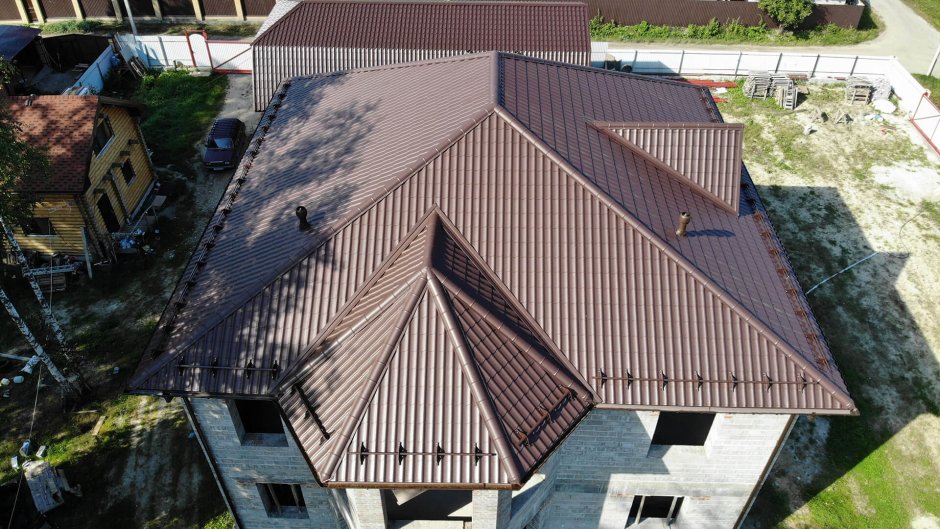 Крыша вальмовая Викинг 7024