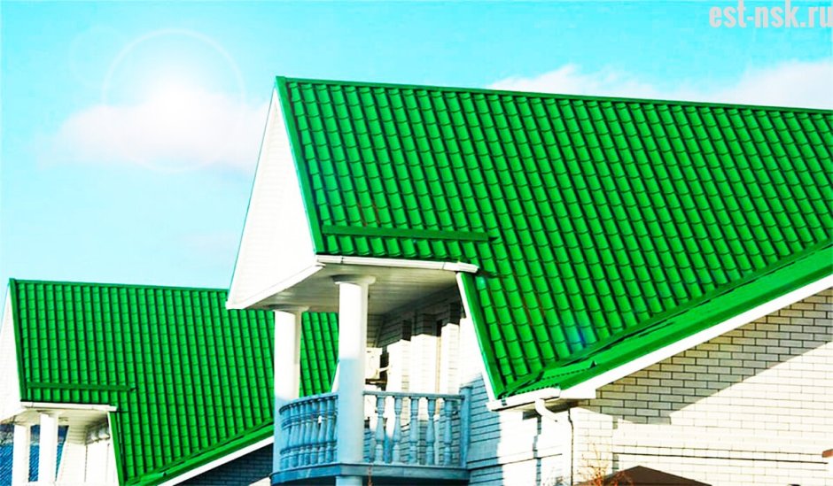 Монтаж кровли из профнастила с20