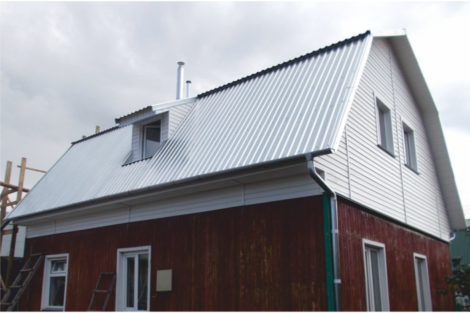 Профнастил МП-20 оцинкованный