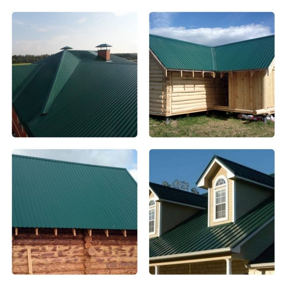 Профнастил дом