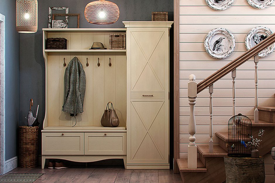 Прихожая в американском доме