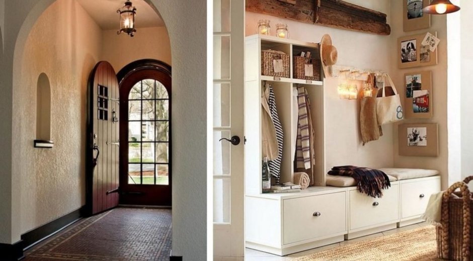 Прихожая в американском стиле