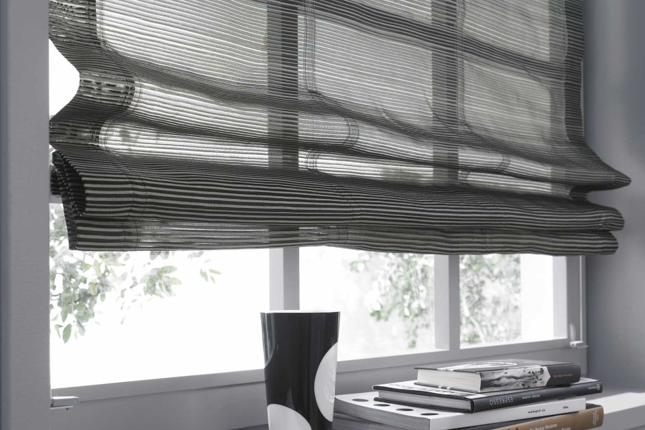 Римская штора на створку