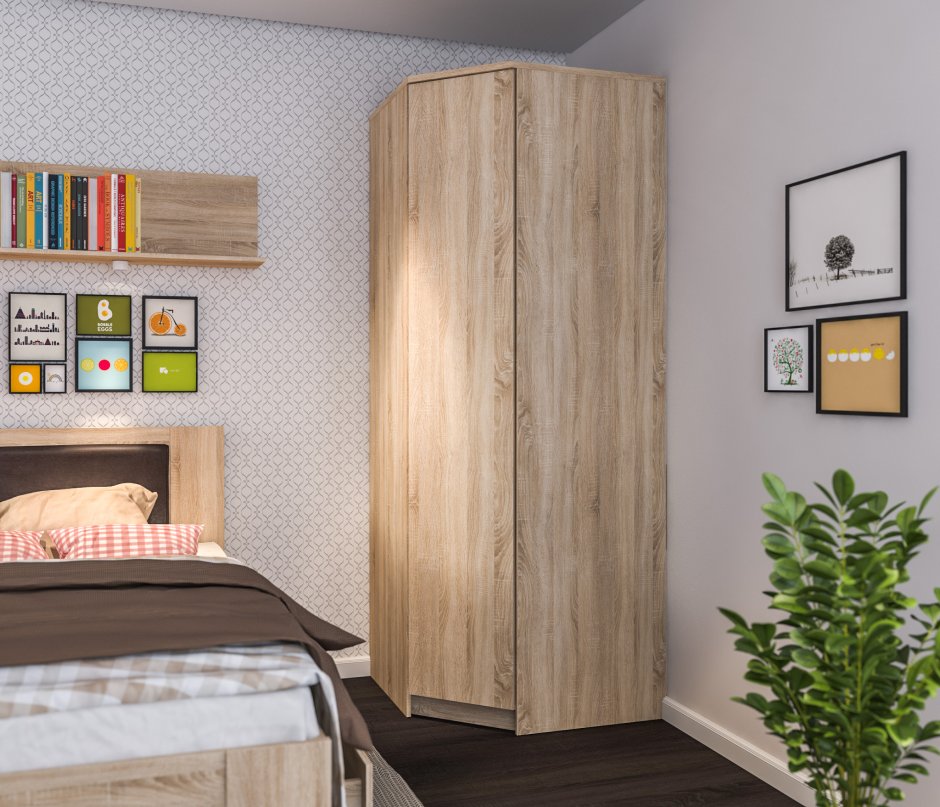 Шкаф Веста сб сонома Столплит