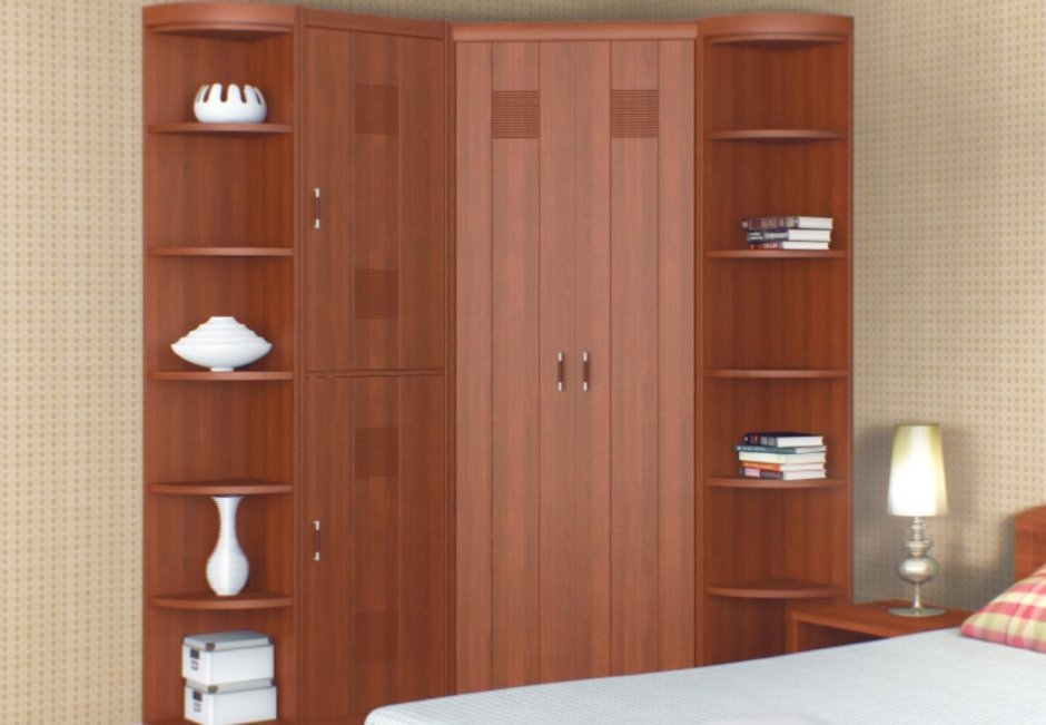 Шкаф угловой Меркурий люкс10