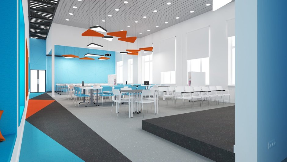 Интерьер школы 898