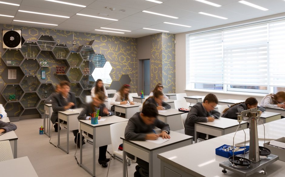 Класс в школе будущего