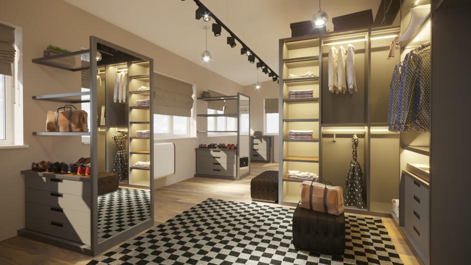 Проходная гардеробная