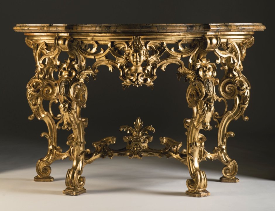 Мебель эпохи Барокко рококо резьба