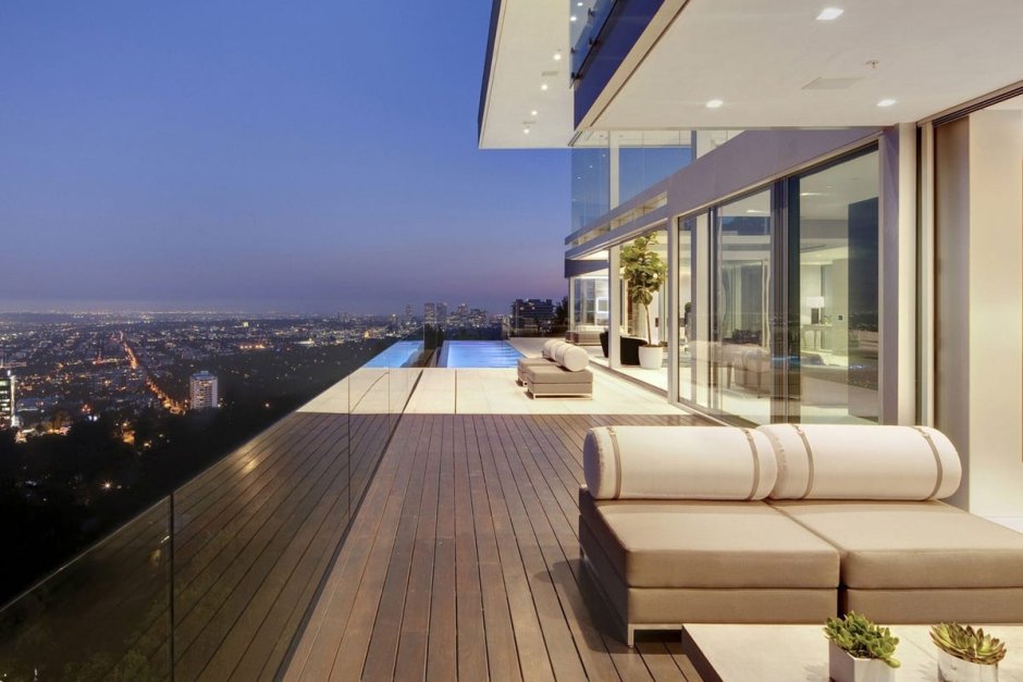 Лос-Анджелес Голливуд особняки