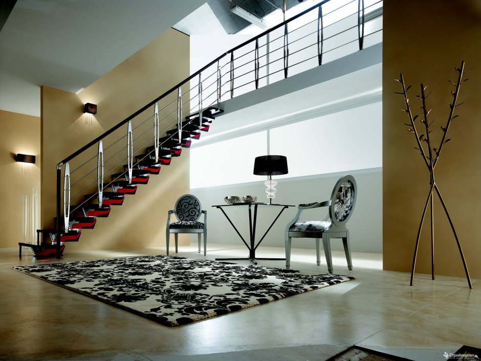 Необычные ограждения для лестниц