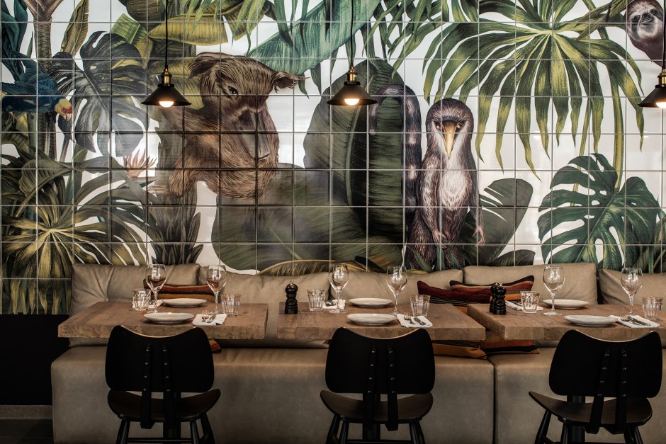 Обои сафари бумажные