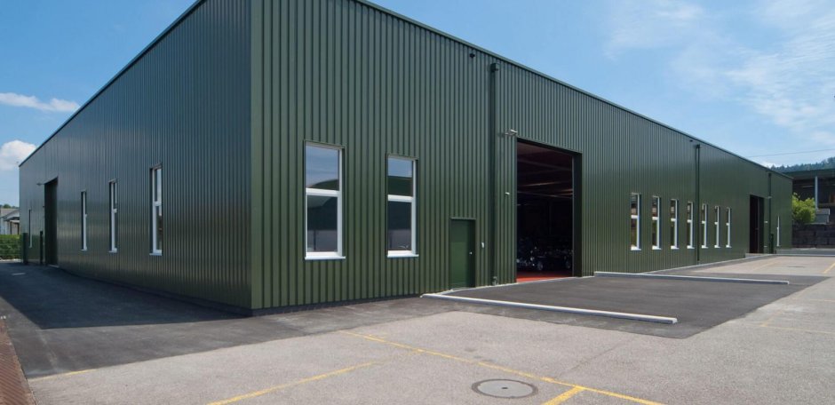 Фасады производственных зданий