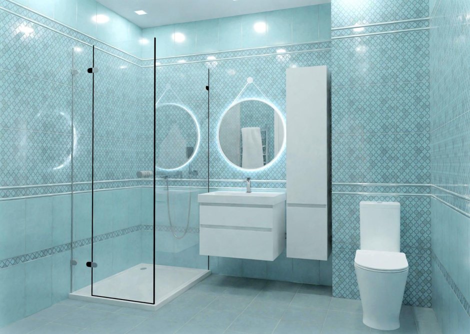 Плитка сияние Керама Марацци в интерьере