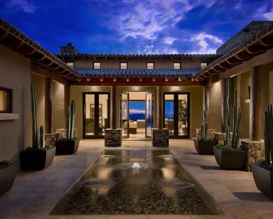 Вилла в Лос Анджелесе колониальный стиль