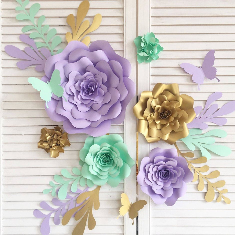 Заготовки для бумажных цветов