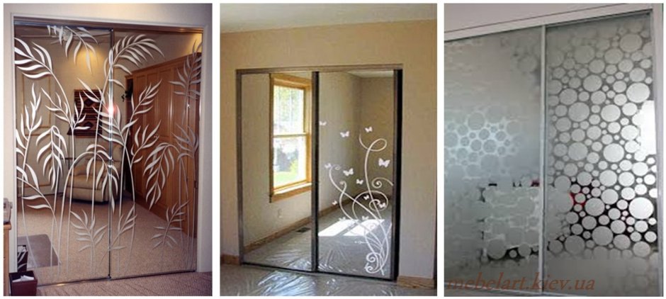 Пескоструйная обработка зеркала