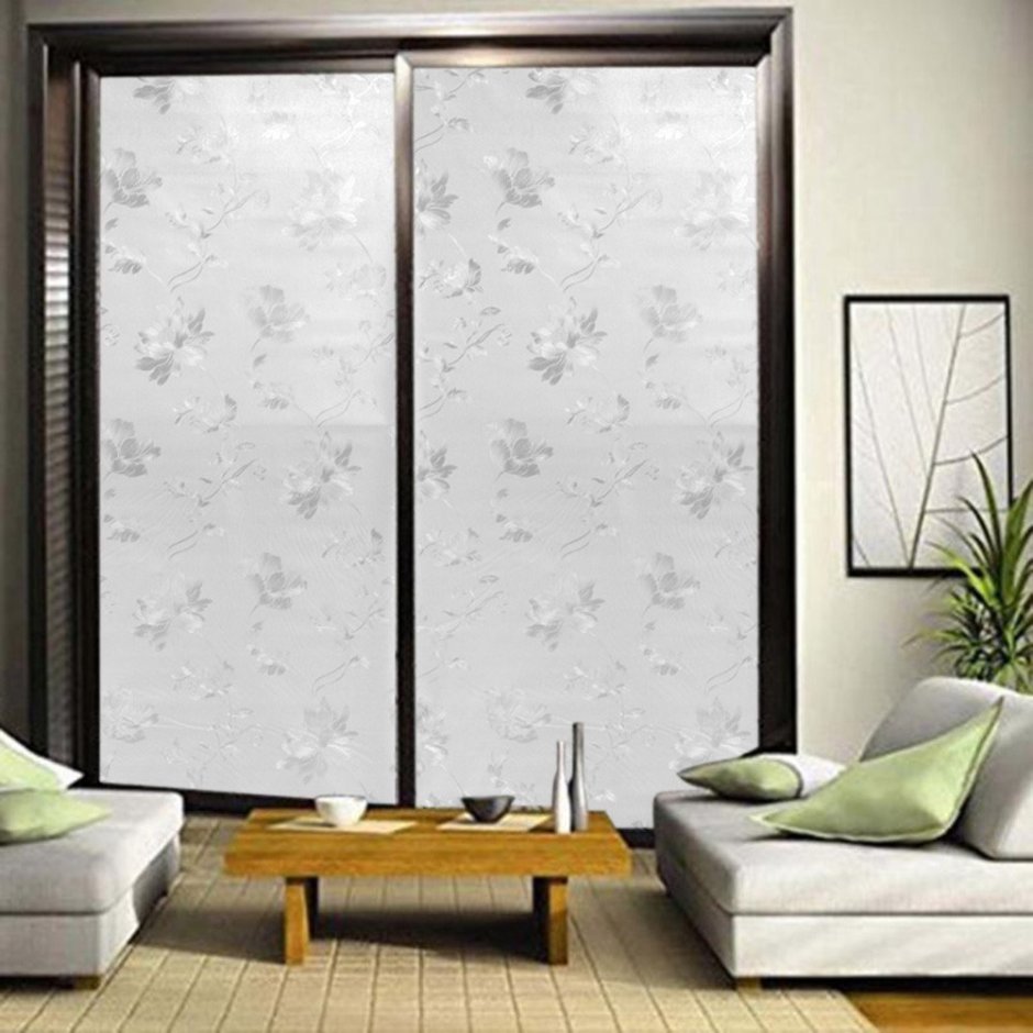 Плёнка для стекла декоративная