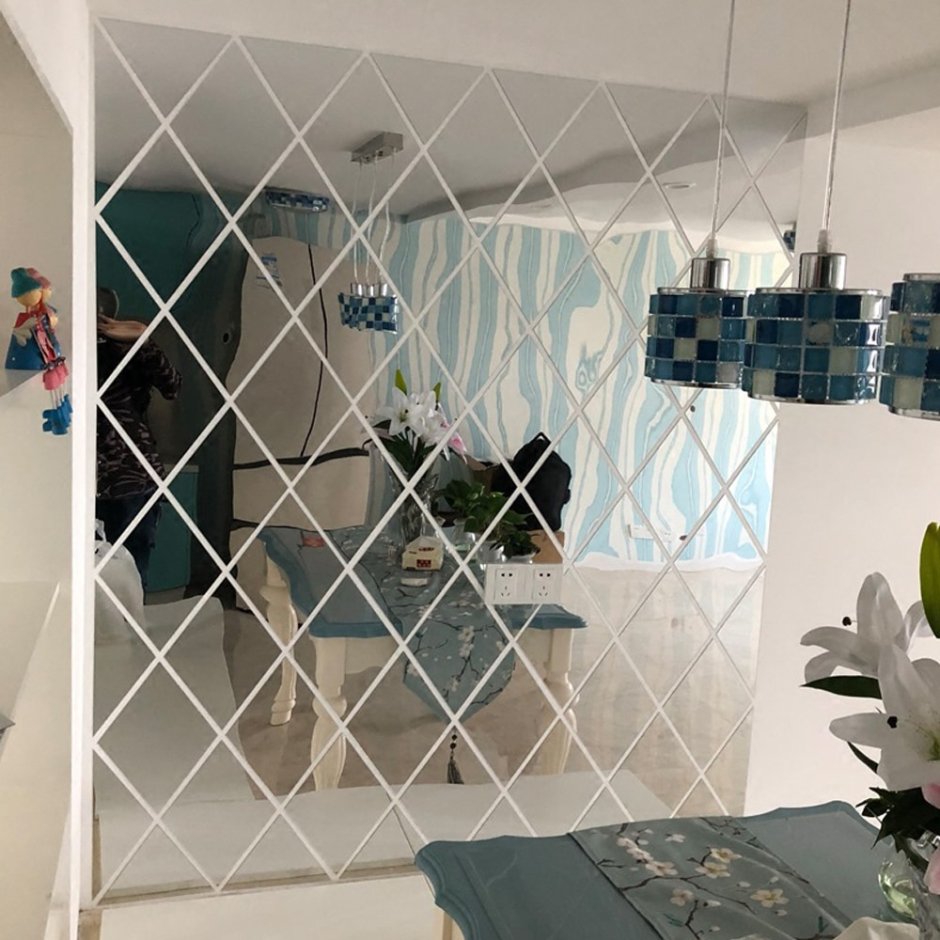 Декоративные зеркальные панели