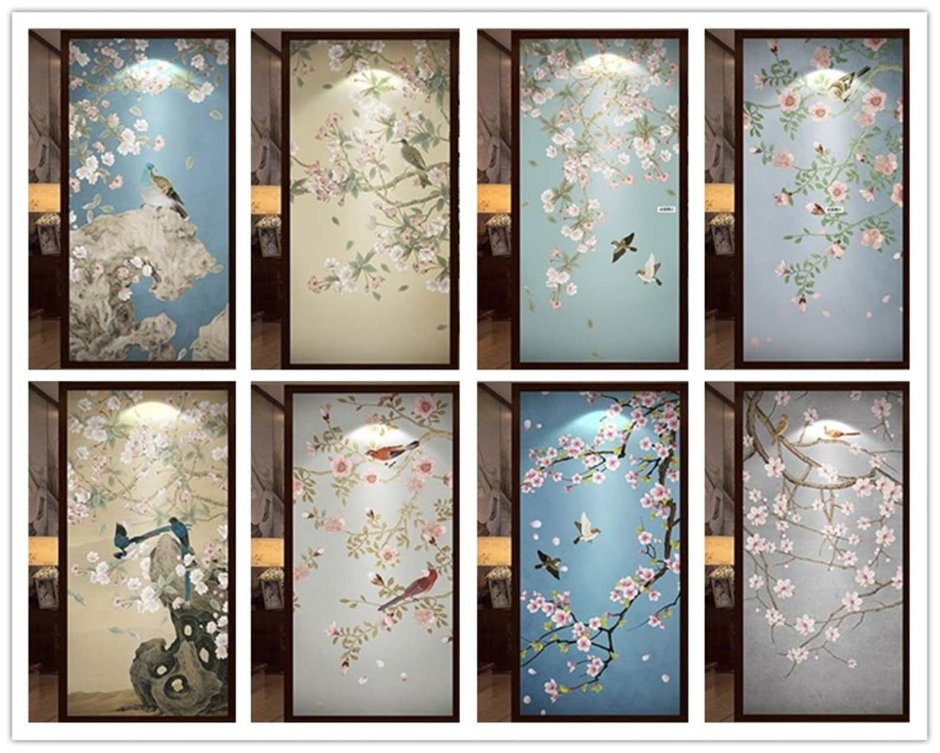 Декоративная пленка на дверь