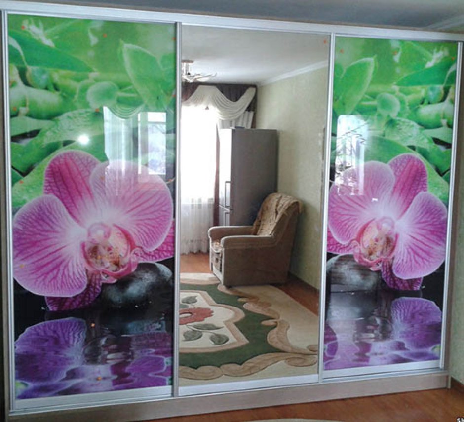 Фотопечать на зеркале