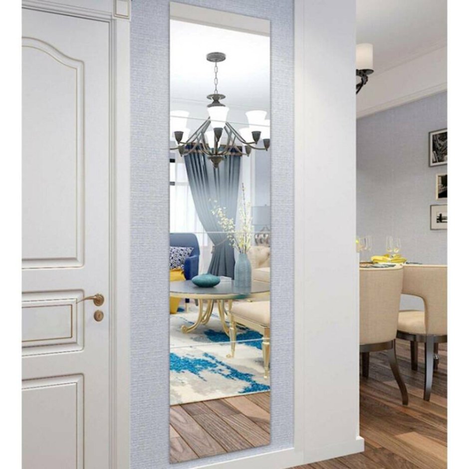 Как можно наклеить зеркало 30*30