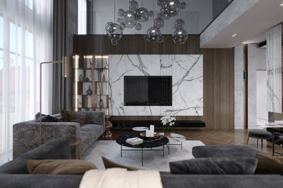 Стеновые панели для ТВ зоны