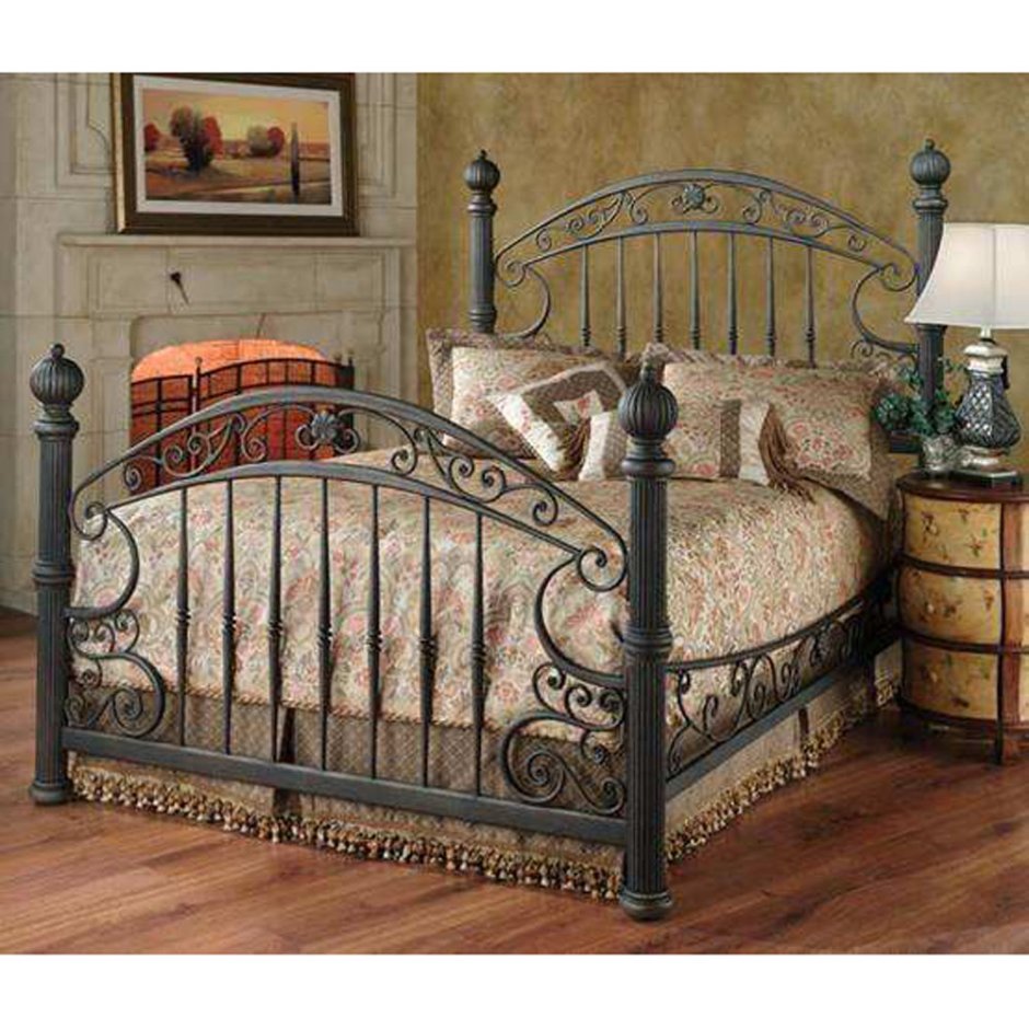 Художественная ковка кровати