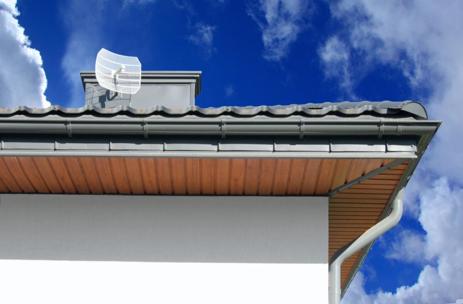 Водосточная система графит Альта профиль