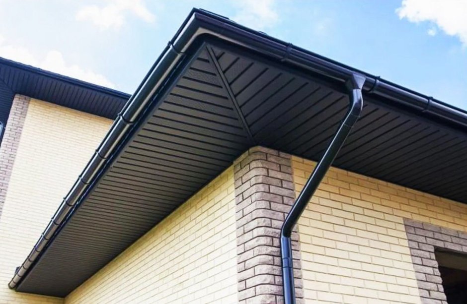Подшивка свесов аквапанель софит