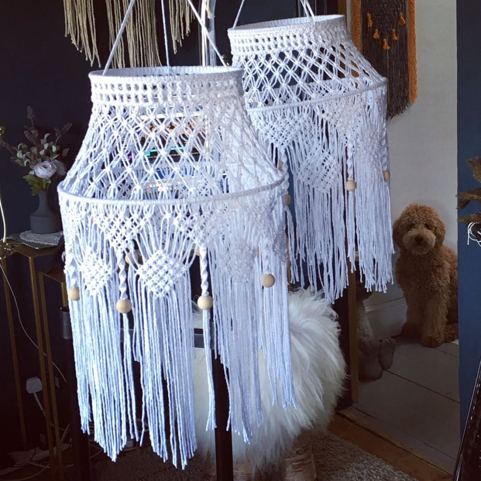 Люстра макраме своими руками