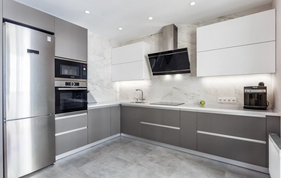 Кухня Алвик базальт