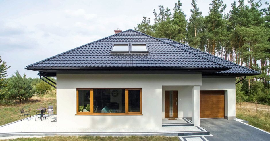 Мягкая кровля рал 7024