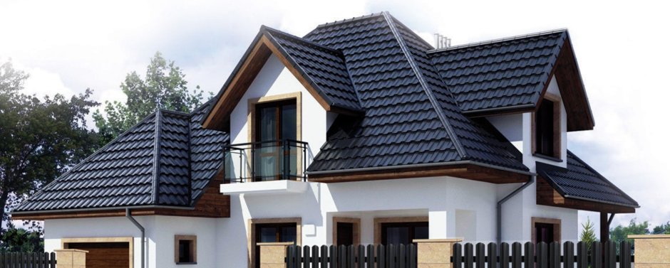 RAL 7024 черепица