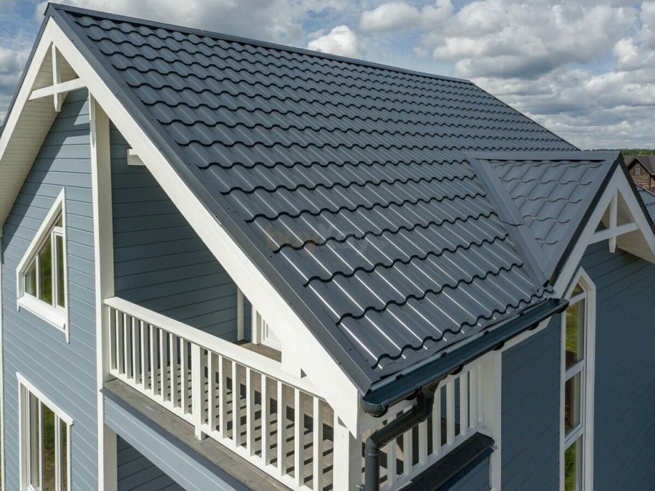 RAL 7024 черепица