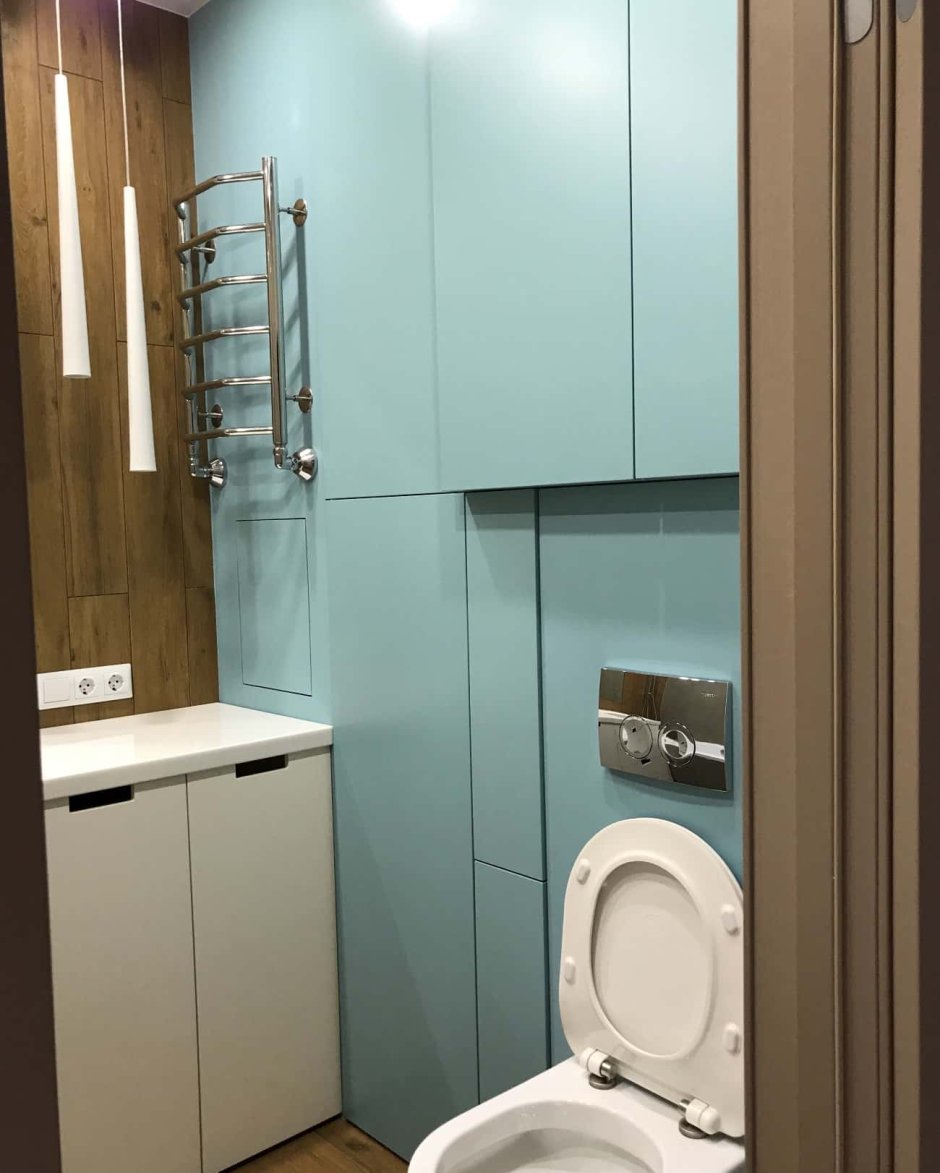 Шкаф с инсталляцией для унитаза из МДФ