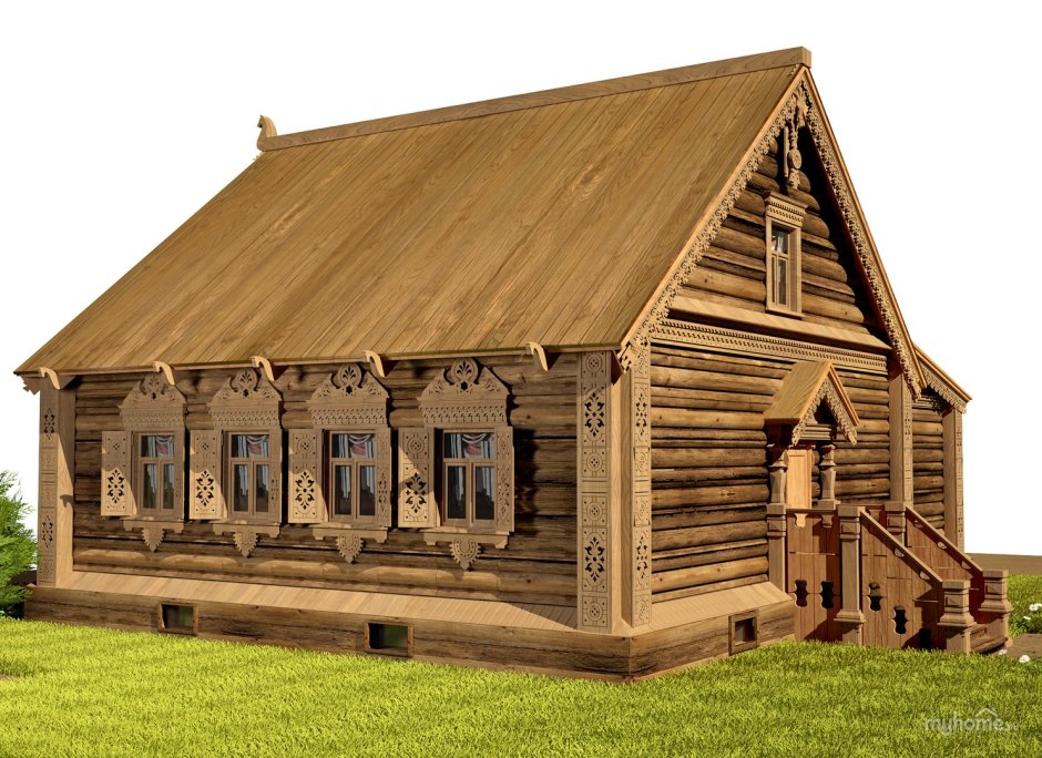 Русская изба пятистенок планировка